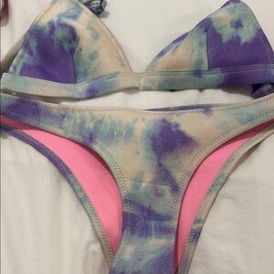 Triangl Swimwear Pastel Tie-Dye Bikini